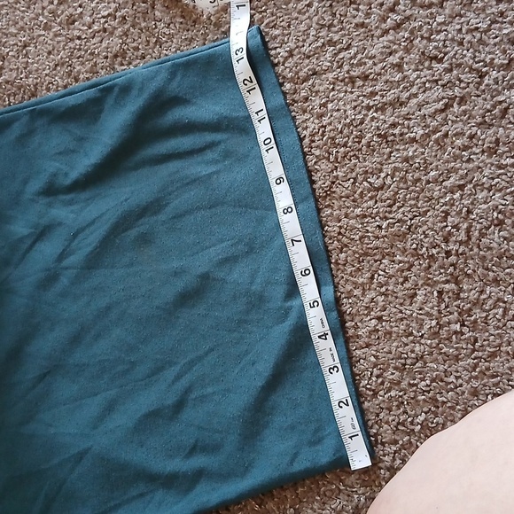 Cotton on teal kimi scooped bodycon midi dress size small - Picture 13 of 13